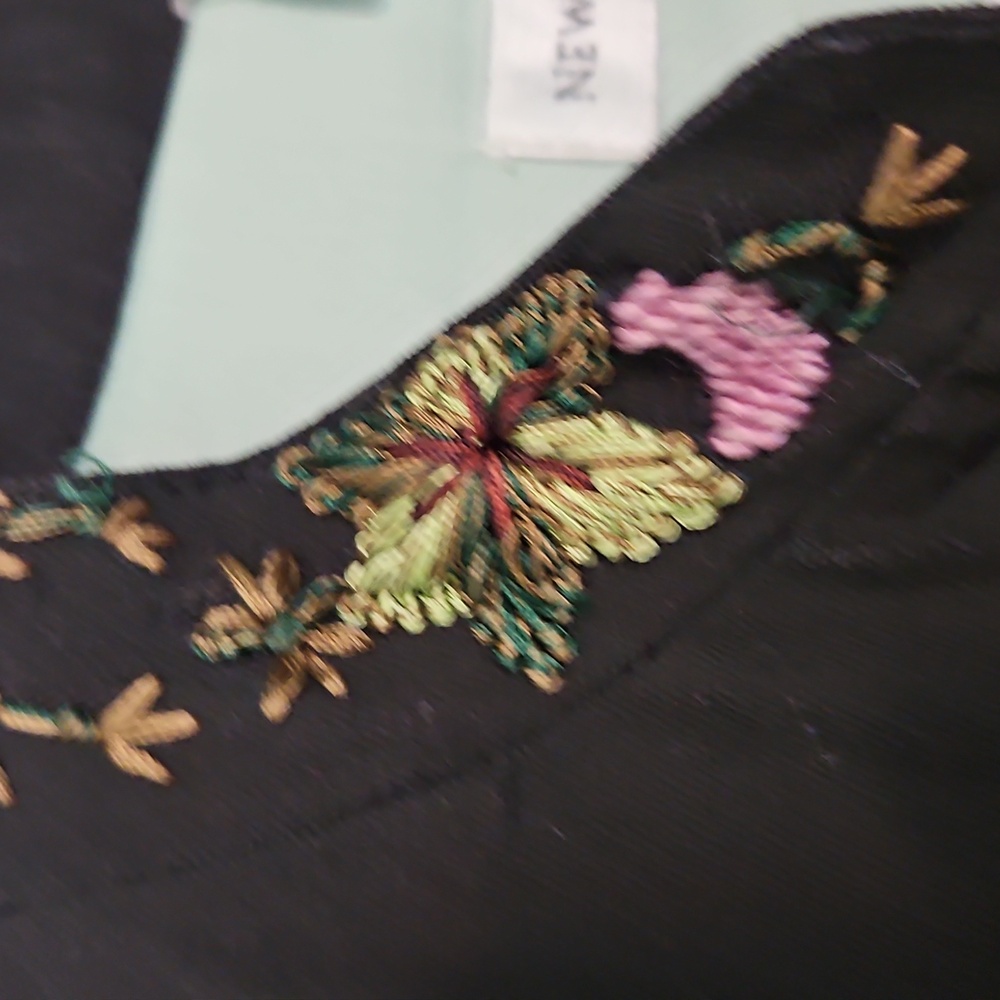Embroidered Black Jacket - Picture 3 of 6